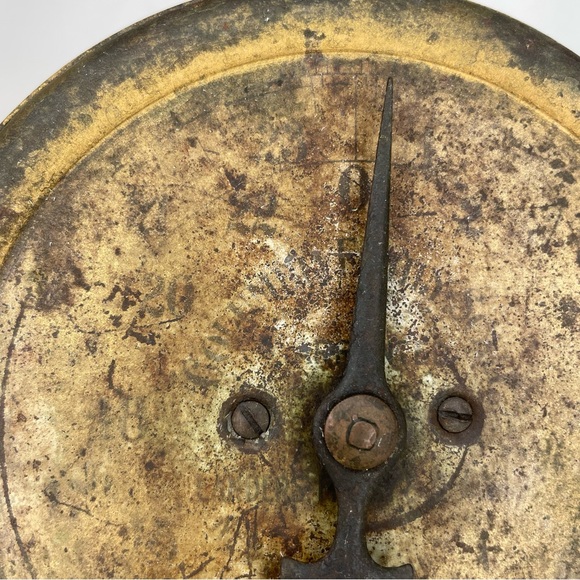 Vintage Scale Columbia Family Scale 24 Pounds Collectible 1900s Decor Rustic - Picture 9 of 11